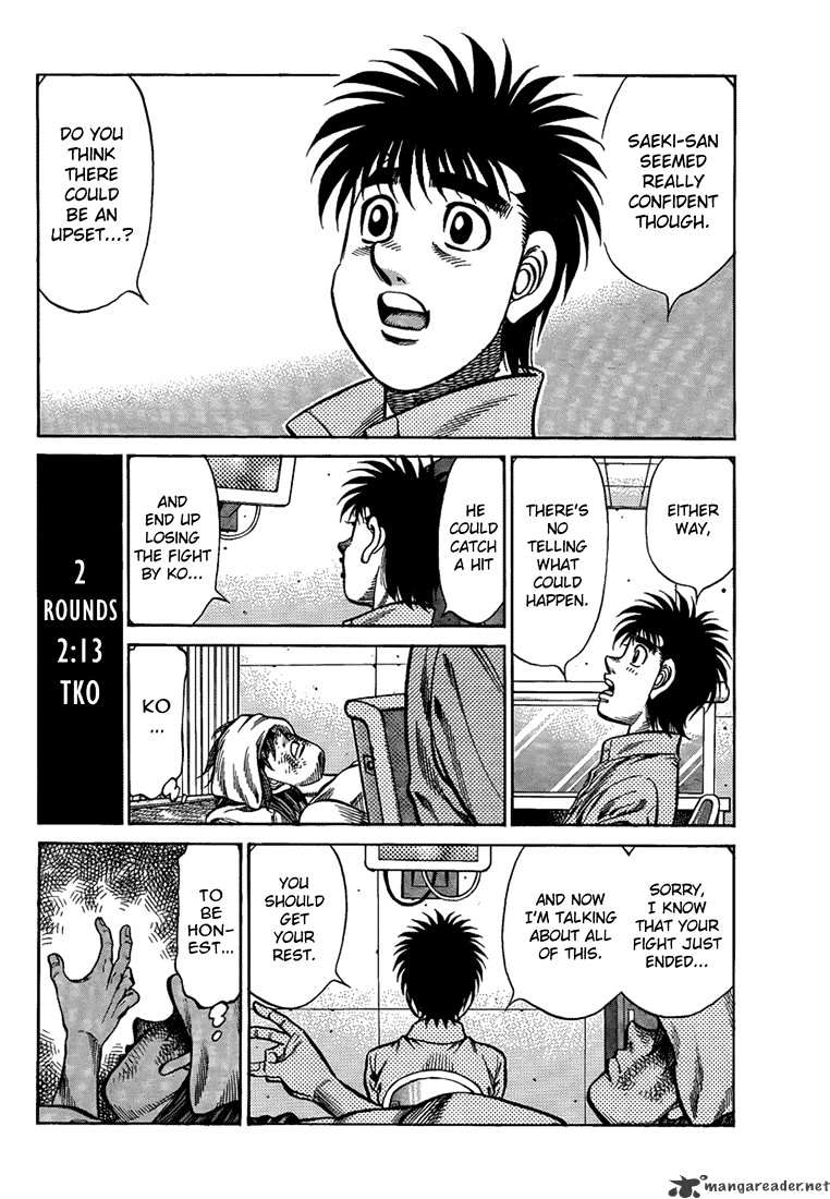 Hajime no Ippo: Fighting Spirit, Chapter 912 image 02